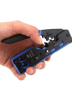 境六类网线钳套装CACG1789T6网钳8P6P网线络压接工具直水通晶头跨