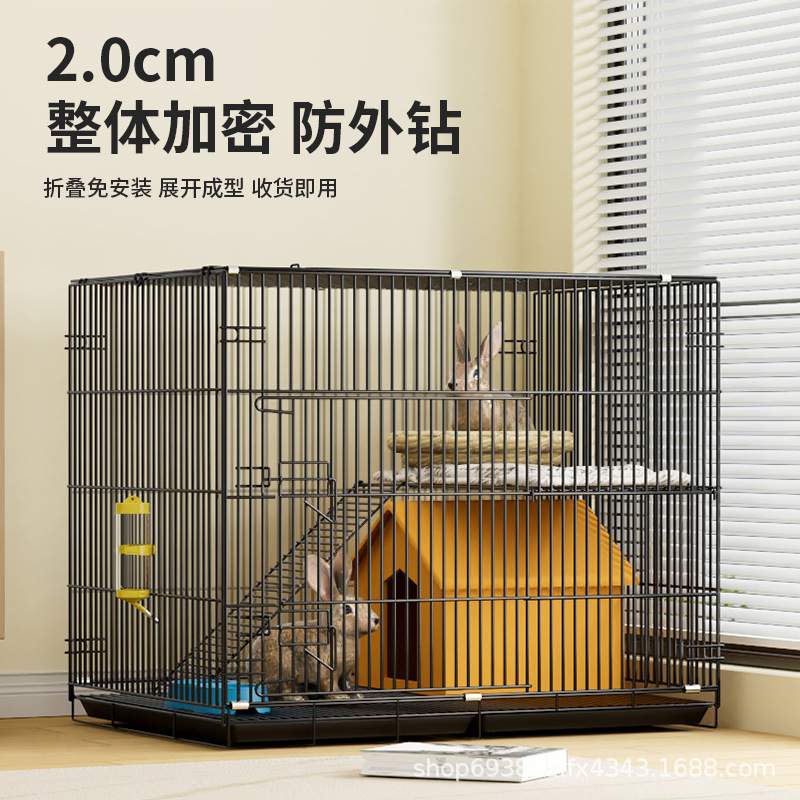 猫笼子别墅超大家用室内两层不占地猫屋宠物猫咪猫舍猫窝兔窝通用