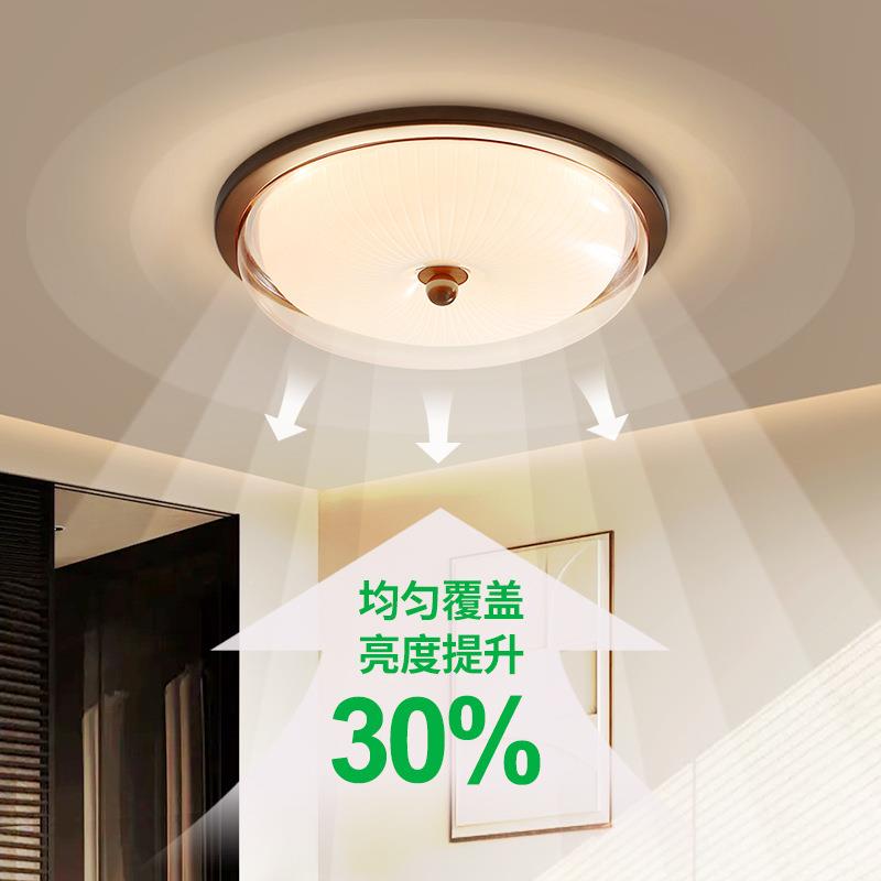 中法式古风室卧顶灯设计34师主卧灯vintage复古吸书房灯房间灯L26