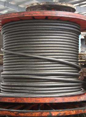 旋扁挖钻机钢丝绳1795k冲击钻钢丝绳桩机钢丝绳钢芯2丝打钢丝绳