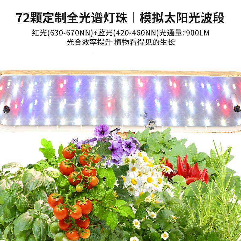 2020源头厂家直智蔬能无土栽培机菜瓜果植物生长销全光谱灯水培种