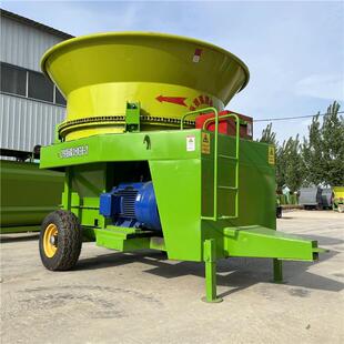 牧场草捆旋切式粉碎铲车上料13REP0型打草机苜蓿机电草稻草揉动碎