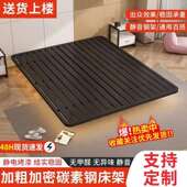 悬浮床米现代简约1S5XTfds4.铁8米人铁床公寓床架无床头网红床1.