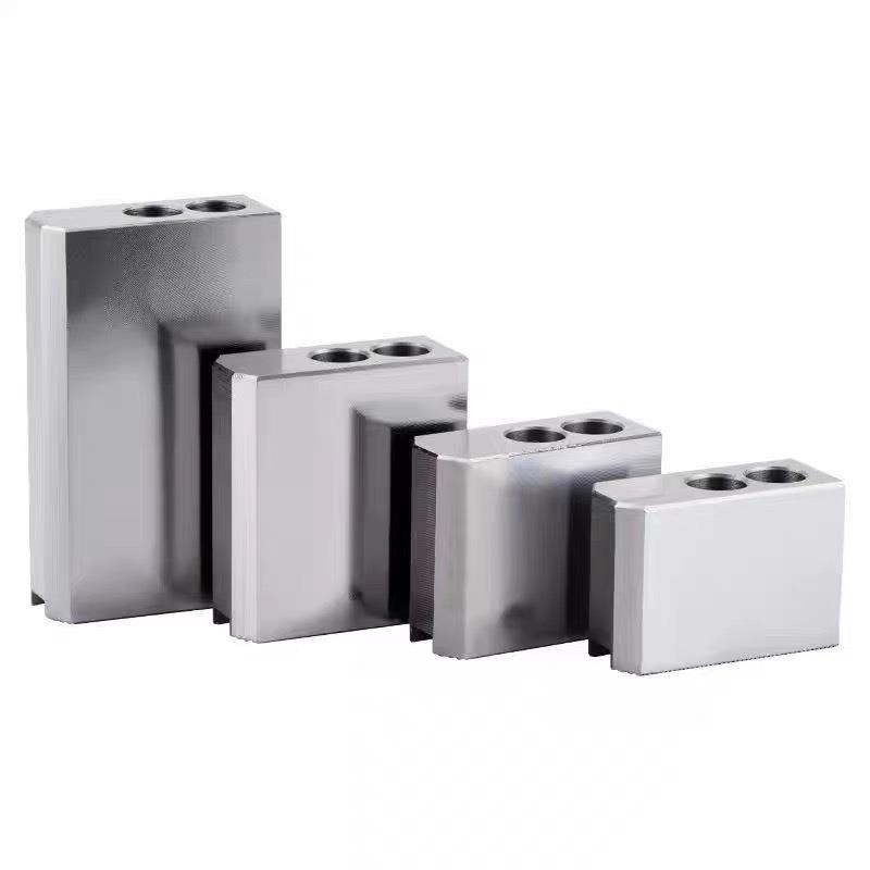 液压卡盘动卡盘高卡爪油压软爪加长非标生爪68气15寸40高加012寸