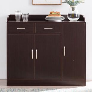 餐边简柜碗柜酒水柜碗橱储物小柜子LLX易柜橱柜茶酒店餐厅厨房备