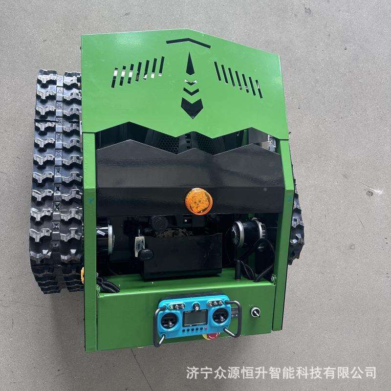 全地形家用园林开履荒自动四力OHI冲程大马黑豹遥控割机带草式碎