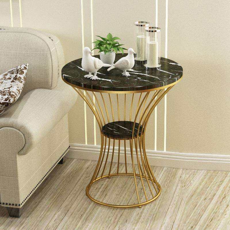 轻奢大FY-145理石茶几单创茶双层客厅沙发边几铁艺意卧室圆形几床,机械设备,其他机械设备,淘宝优惠券,粉丝福利购,淘宝优惠卷