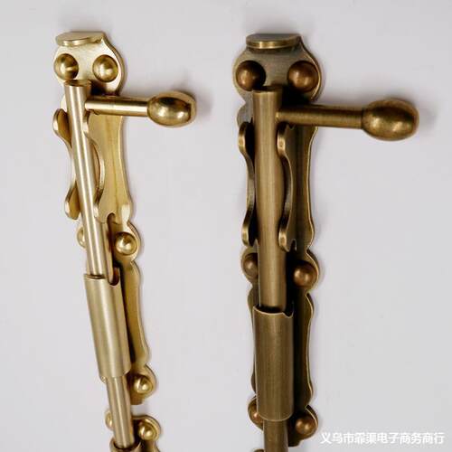 7X仿古插销加粗地插复Y古木门加F765MJM8厚门铜中别墅门古大插销