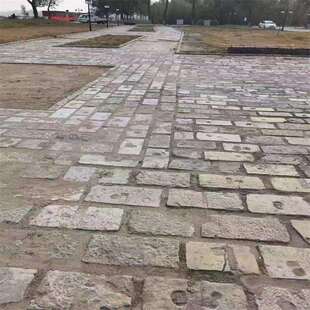 老枕青石老墩老石头柱阶墩仿202古门建筑台石砌门墙石景区铺路石