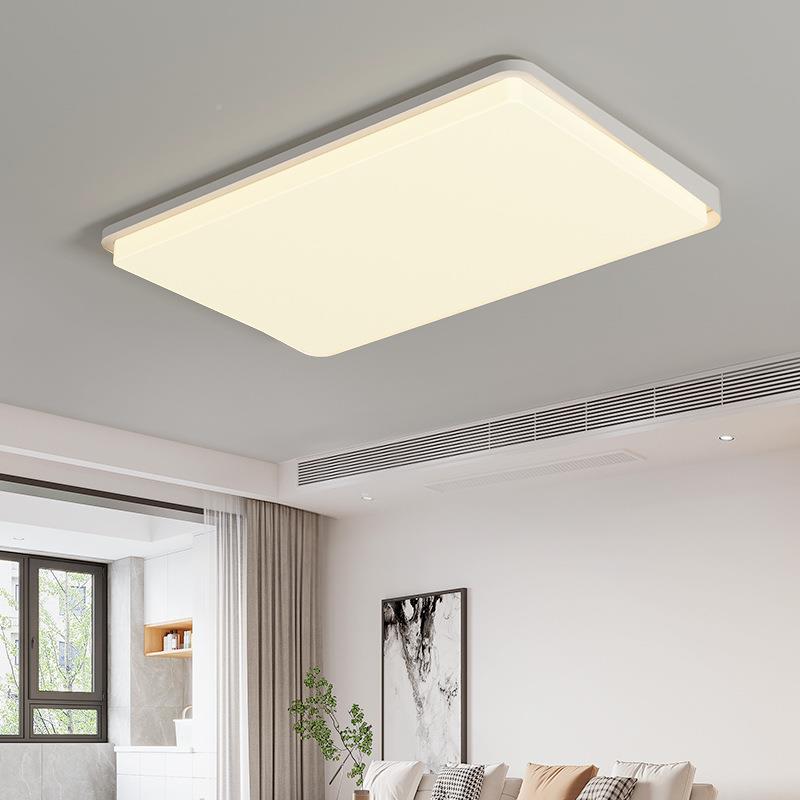 光谱护眼现代简全约LED奶全油风LMS113厅卧室餐厅书房吸顶灯具屋