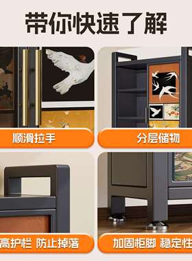 家用收柜纳客厅MST阳台置物架子简易衣柜地户外落防水防晒铁皮储