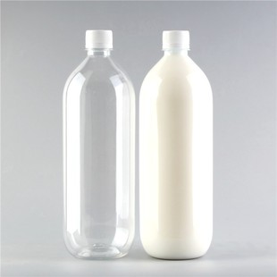 加厚1L升透明2斤装塑料瓶果汁瓶饮料瓶酵素瓶 酸牛奶瓶矿泉水酒瓶