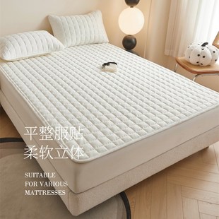 防滑垫褥子夏季 A类夹棉床垫遮盖物软垫家用宿舍薄款 席梦思保护垫