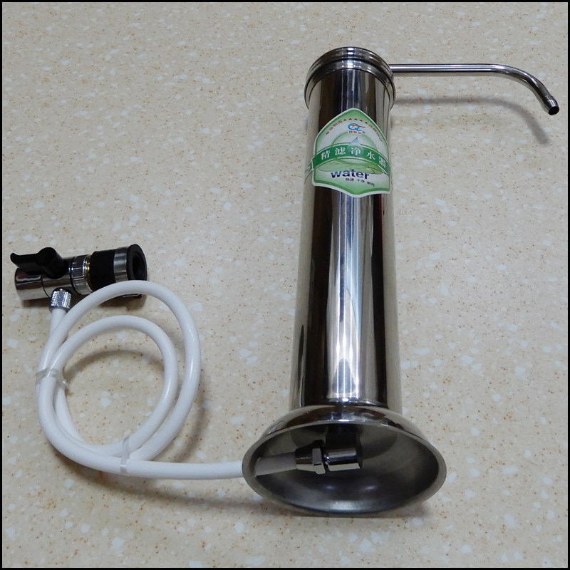 乔治琦特尔净水器 家用直饮琦特尔台上净水机台上式不锈钢过滤器