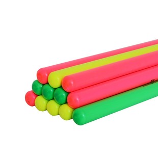 彩色荧光鼓槌 小军鼓鼓棒 LEO山胡桃木 架子鼓