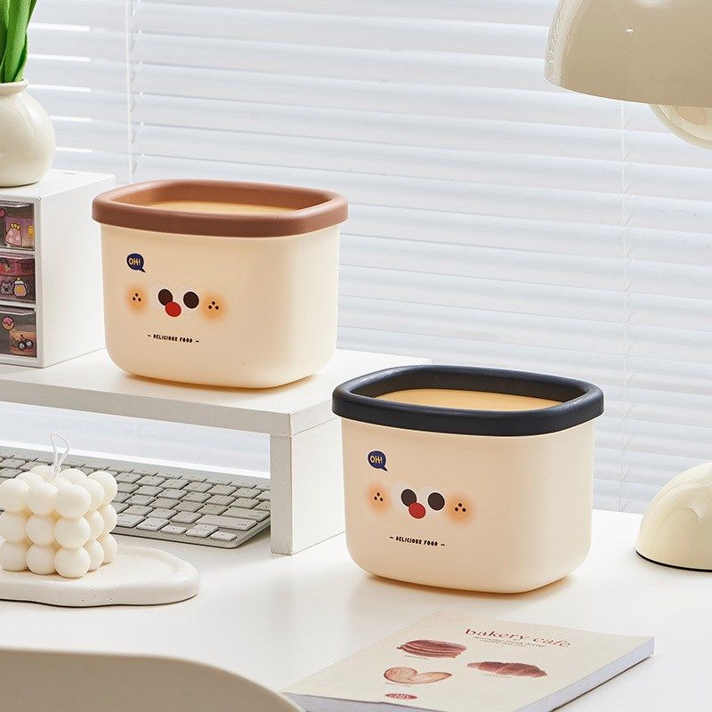 桌面迷你垃圾桶小型带盖学生宿舍塑料杂物桶客厅卧室卡通收纳桶,家庭/个人清洁工具,垃圾桶,淘宝优惠券,粉丝福利购,淘宝优惠卷