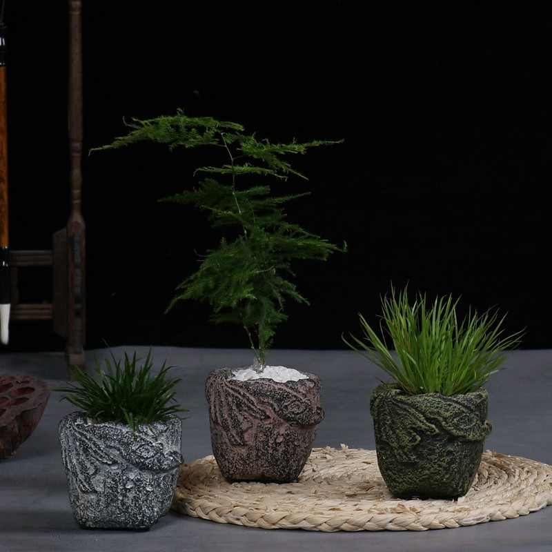 中国风花盆 复古古典简约绿萝菖蒲盆栽 吸水透气阳台家居多肉花盆,鲜花速递/花卉仿真/绿植园艺,花盆,淘宝优惠券,粉丝福利购,淘宝优惠卷