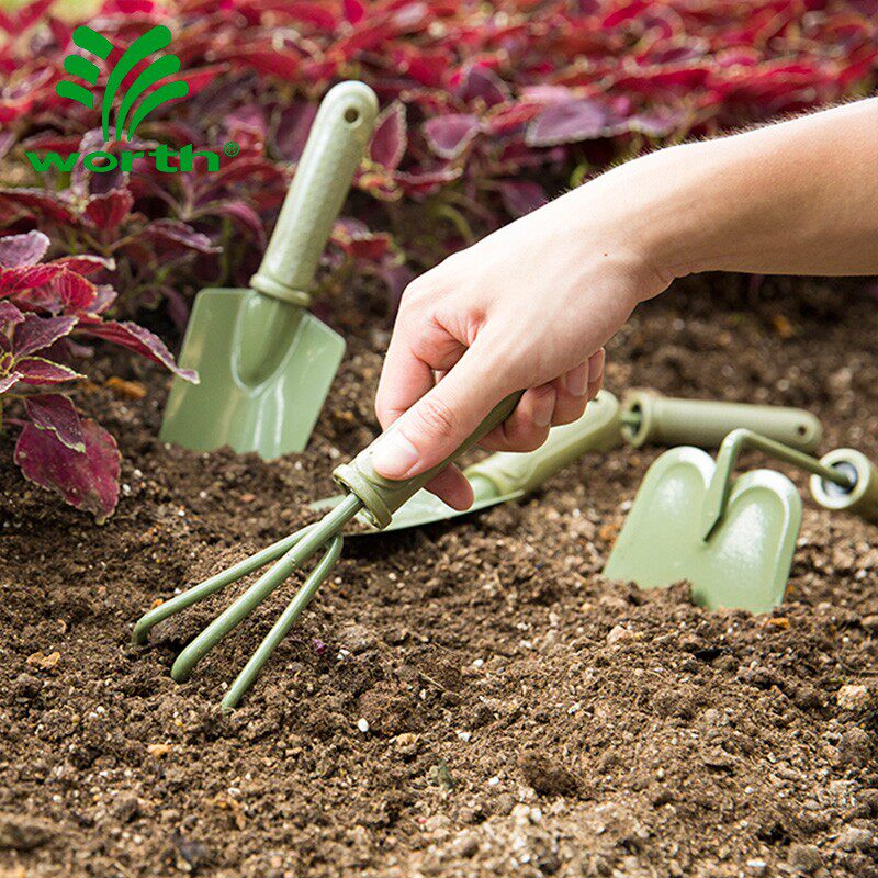 沃施worth园艺家用养花种菜铲子户外挖土花铲多肉盆栽种植工具