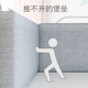 床围栏宝宝防摔防护栏婴儿床边床围儿童通用软包床尾挡板防掉神器
