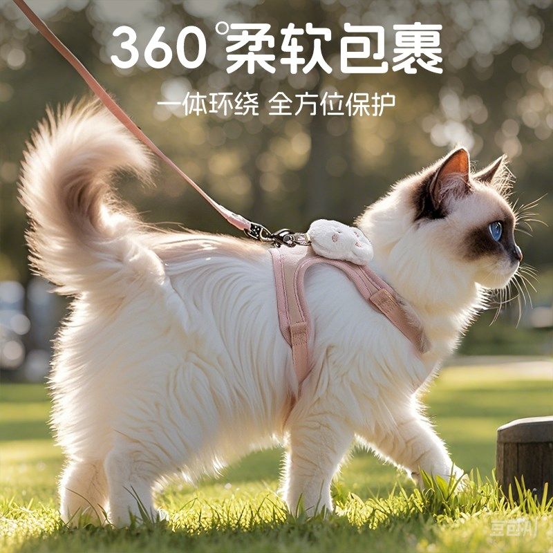 猫咪牵引绳外出防挣脱溜猫绳专用神器工字胸背式背带加长猫牵引绳,宠物/宠物食品及用品,猫牵引绳,淘宝优惠券,粉丝福利购,淘宝优惠卷