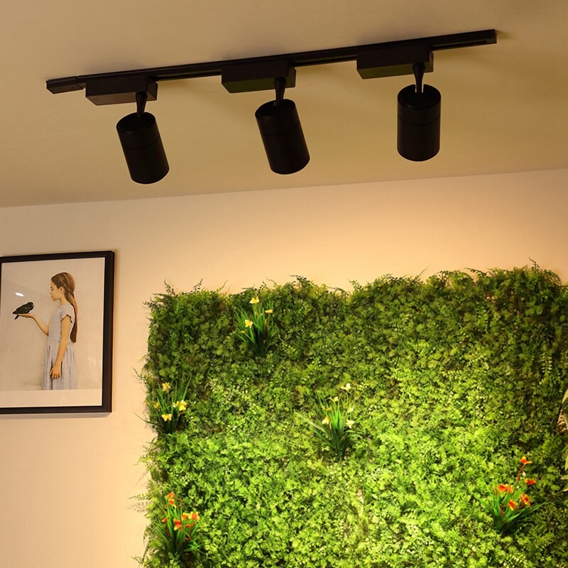 植物补光灯仿太阳全光谱模拟日光照绿植墙生长雨林缸专用轨道射灯