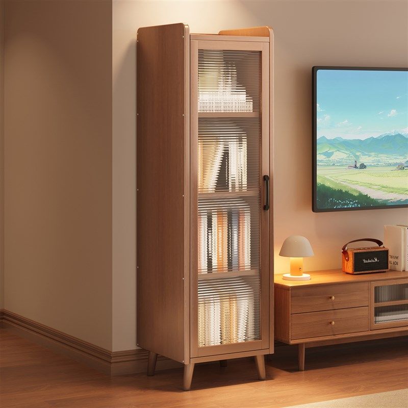 书架落地置物架家用收纳柜转角客厅窄缝边柜儿童书房收纳小书柜子,住宅家具,书架,淘宝优惠券,粉丝福利购,淘宝优惠卷