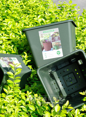 大号方盆5加七加仑花盆加厚大口径花盆塑料家用阳台室内花卉盆栽