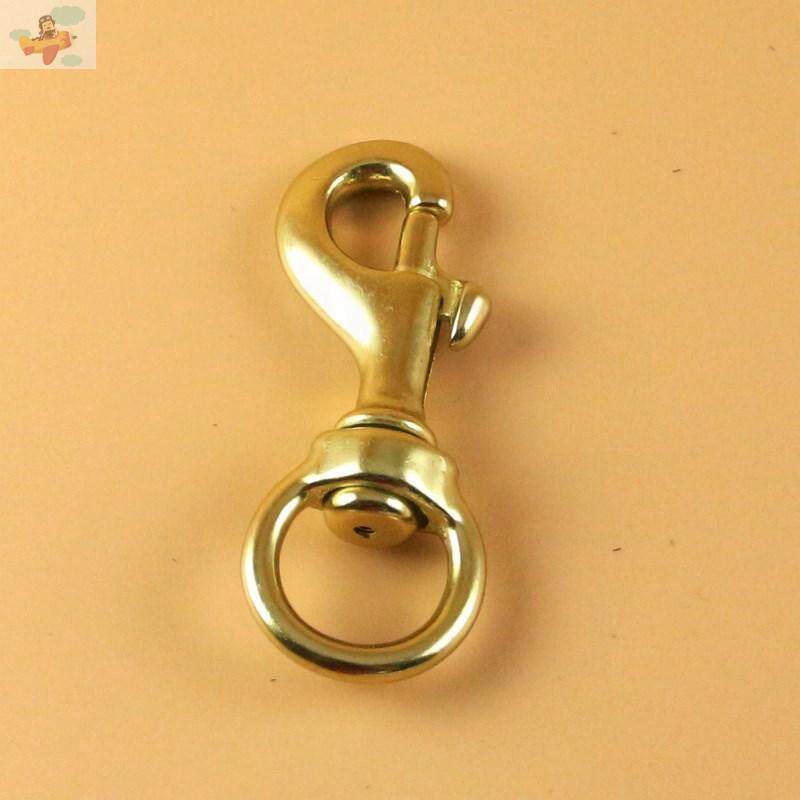 铜钩狗狗头金属牵引绳宠物狗绳铜扣挂扣登山万向钩挂钩转钩扣