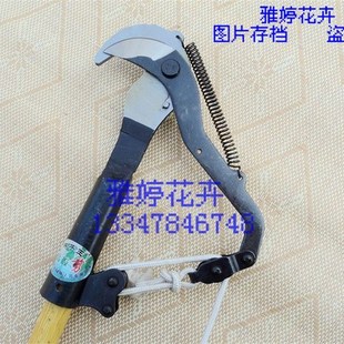 林子王D双滑轮超省力高枝剪刀头 园林休整剪刀头 高空剪 修枝剪
