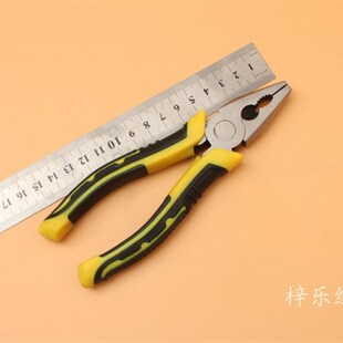 6寸老虎钳 钢丝钳 五金工具防滑手柄钳子断线钳工具钱铁丝钳