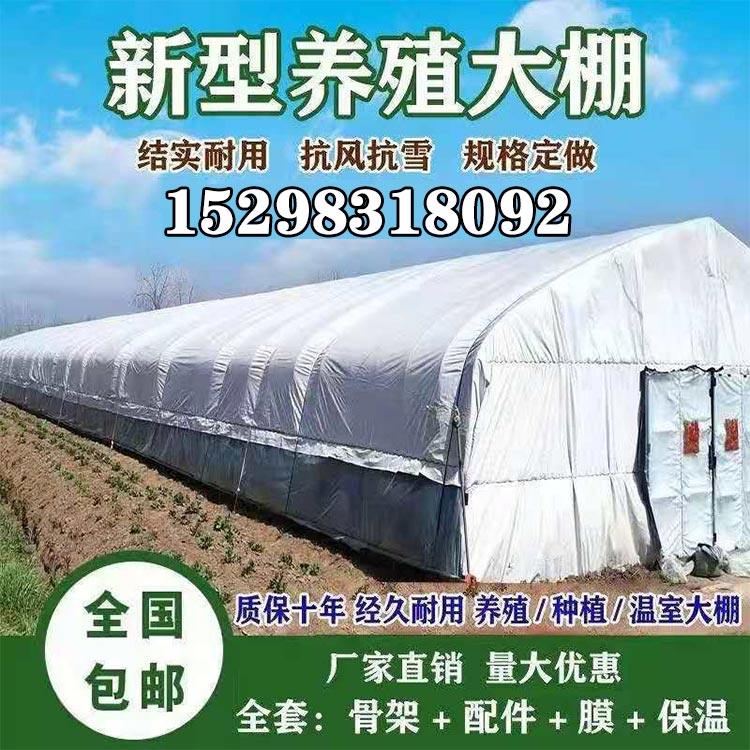 大棚钢管骨架养殖大棚全套牛棚羊圈猪舍鹅兔养鸡场温室蔬菜大棚