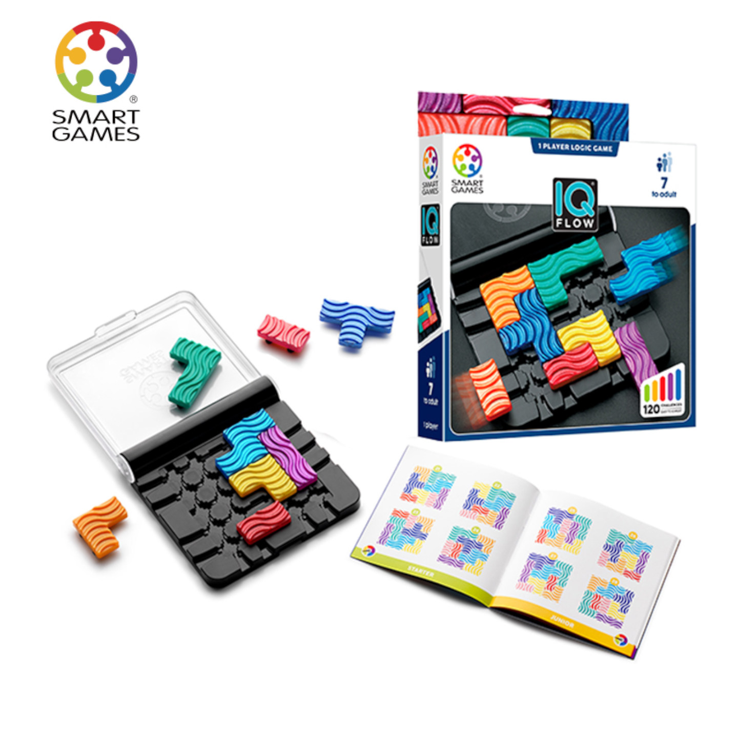 SmartGames智慧滑轨图7岁+儿童益智玩具逆向思维桌游男孩生日礼物