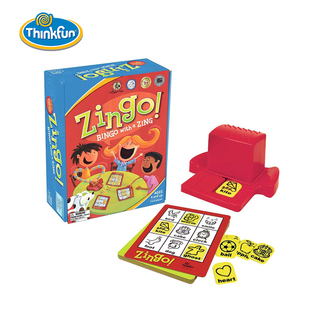 ThinkFun眼明手快思维锻炼图文英语数学反应力儿童4岁 益智玩具