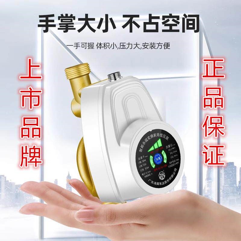 热销凌霄永磁变频恒压增压泵36V热水器专用家用全自动静音智能花图片