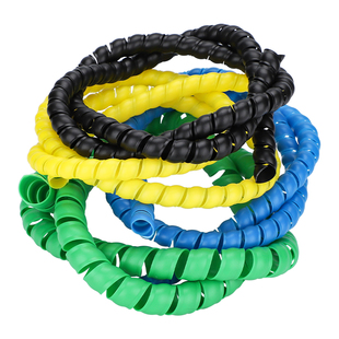 热销螺旋保护套高压胶管洗车水管电线电缆软套管液压油管包线管缠