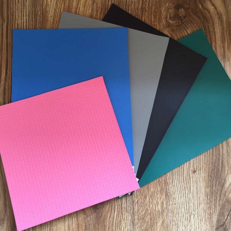 热销防静电胶板台垫绿色蓝色耐高温无异味电子厂桌垫耐磨