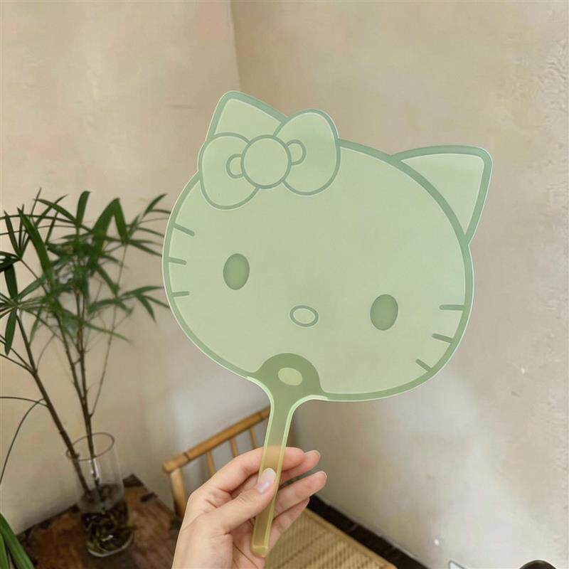 热销高颜值猫咪扇子2026新款夏季家用手摇扇学生教室宿舍卡通大蒲