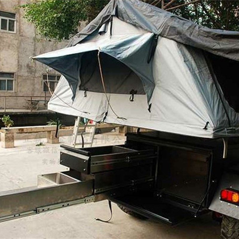 26寸76宽重型滑轨 n65cm鞋架大抽屉三节轨 工业货柜 机柜 房车导