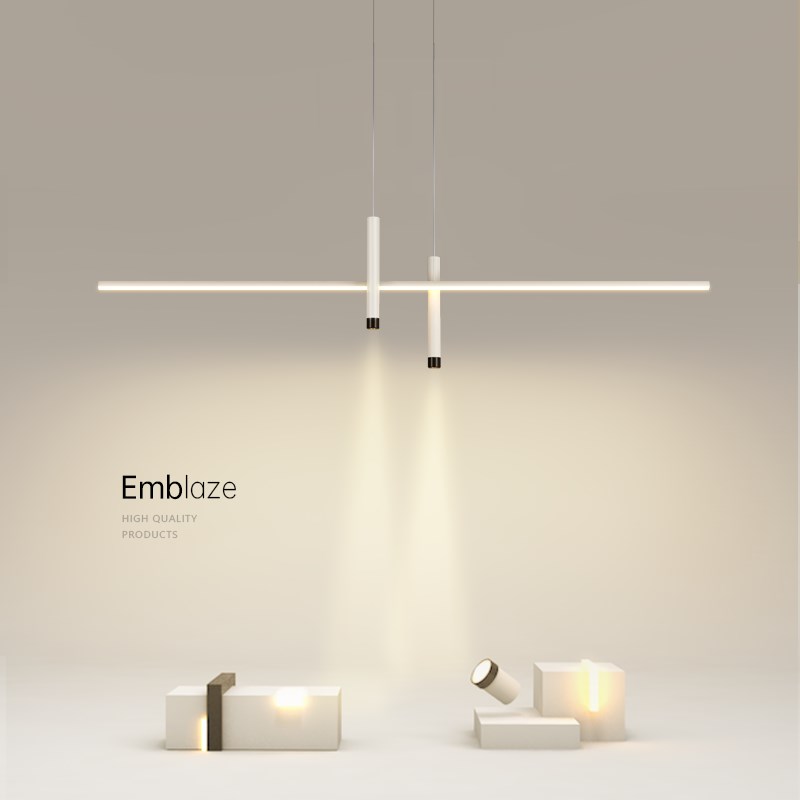 创意餐厅灯led吊灯简约现代卧室客厅2025新款餐桌灯极简吧台灯具