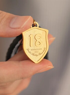 LBD0603101成人礼定制吊坠石膏模具 打金模具