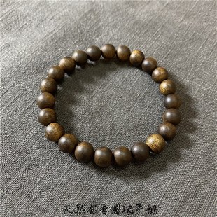 精品沉香 天然富森红土沉香w手链 药香味 男女款文玩沉香手串饰品