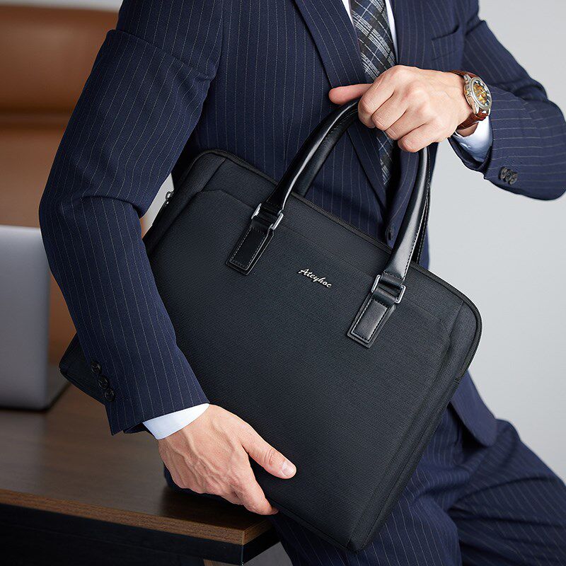 昂特公文包商务a4文件包定制手提多功能业务洽谈大容量会议包手拿