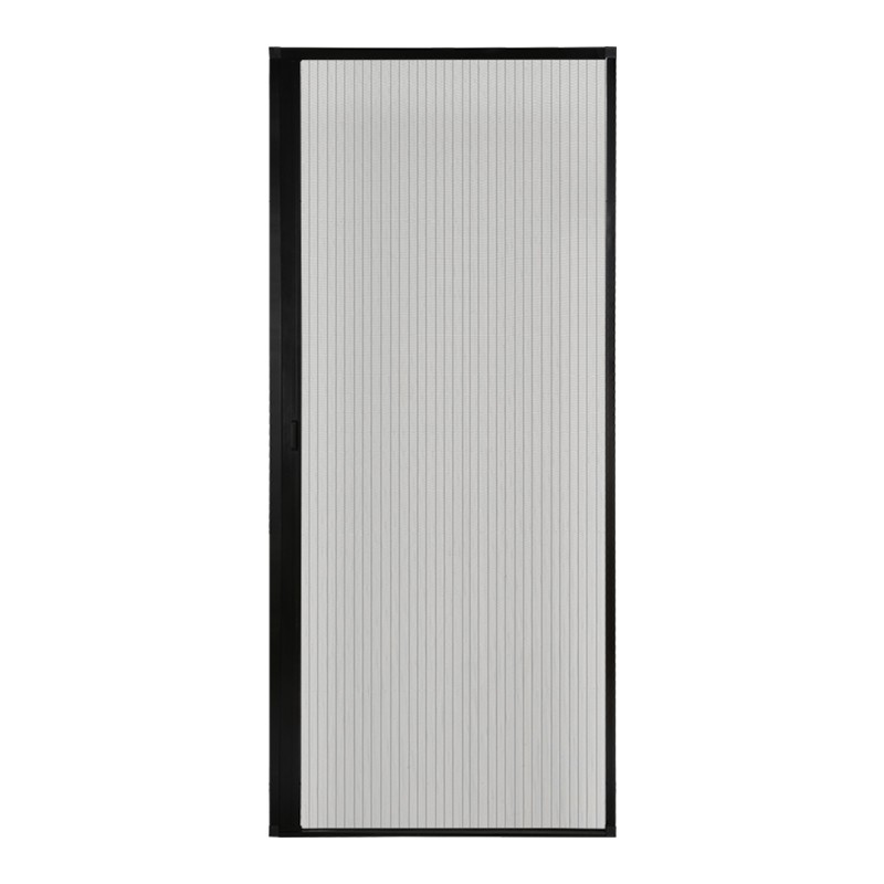 定制折叠纱门低轨隐形纱窗推拉伸缩风琴式防蚊防虫门铝合金边框