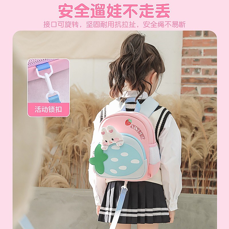 卡通可爱幼儿背包轻便幼儿园大班中班小班轻便儿童书包双肩包