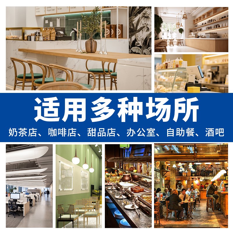 蒂利斯咖啡机商用小型双头双泵意式美式咖啡店办公室半自动咖啡机