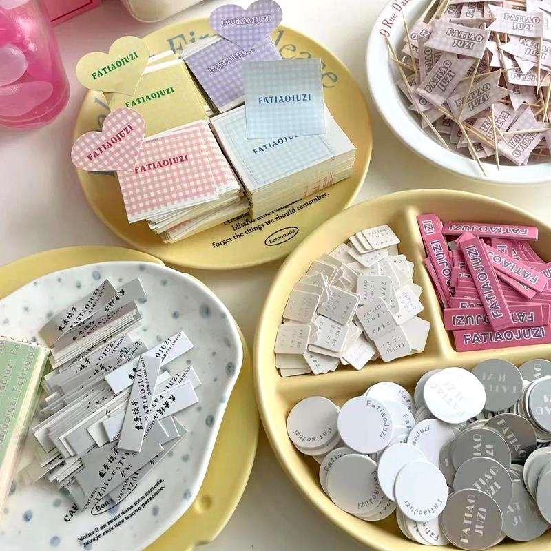 蛋糕插牌定制logo甜品装饰插件烘焙店标签小卡片彩色插排生日插卡