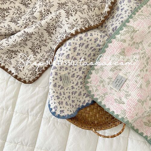 婴儿浴巾b纯棉纱布超柔吸水新生儿盖毯初生宝宝洗澡包被儿童毛巾