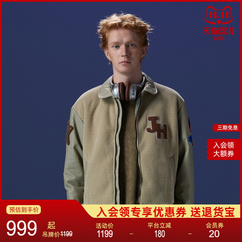 NEUINK复古美式秋冬潮牌上衣外套