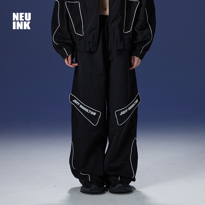 NEUINKjeff美式直筒阔腿长裤