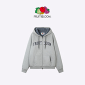 THE FRUIT LOOM鲜果布衣学院风加厚加绒男女情侣连帽卫衣外套